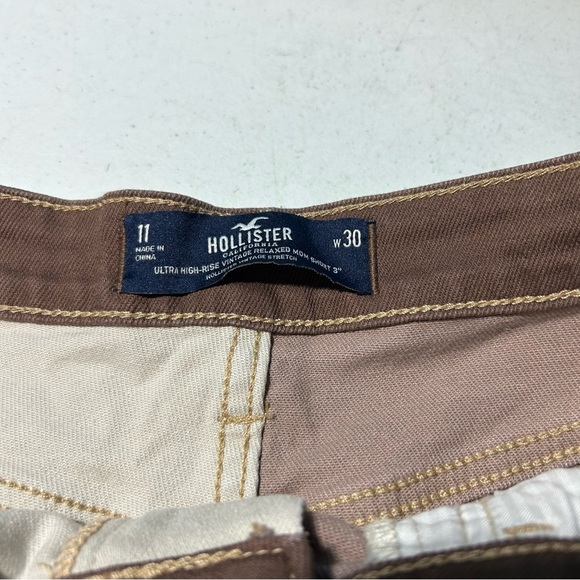Hollister women’s patchwork high rise shorts size 11/30 - Picture 2 of 7